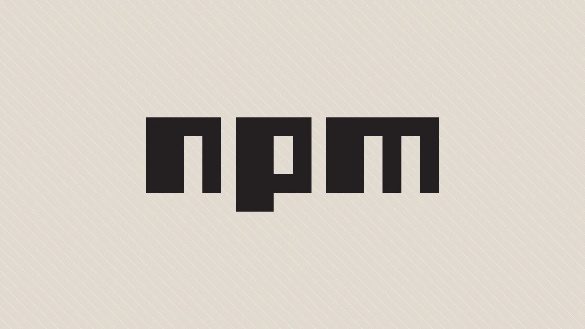 Feature Image zum Thema npm Sicherheit